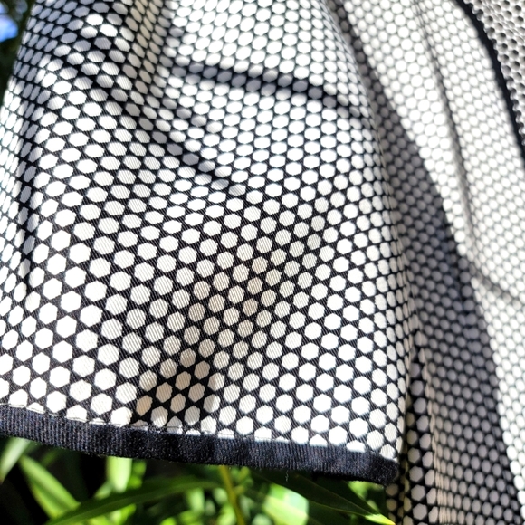 PRISTINE 90s Lady Di style her fave Polka Dot pleated skirt 2 pc suit dress - Picture 5 of 16